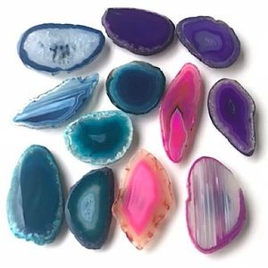 Agate Slice Magnets Healing Stones/Crystal's
